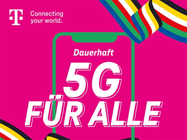 Telekom - 5G für alle.